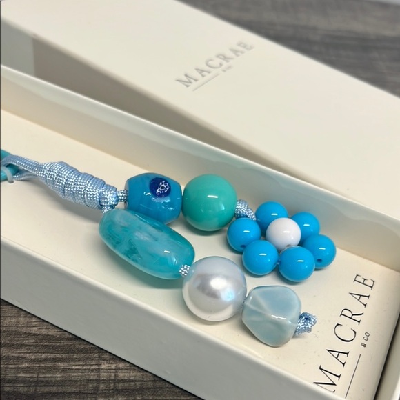 Macrae Blue On Blue Bag Charm 🩵 - Picture 4 of 7